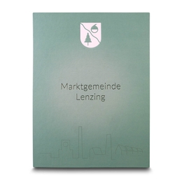 Urkunden-Mappe mit Magnetklemme - Lindner druckt hochwertige Präsentationsmappe