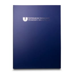 Urkundenmappe Universität - Lindner druckt hochwertige Präsentationsmappe