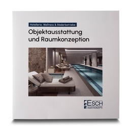 Architektenmappe Raumkonzeption quadratische - Lindner druckt hochwertige Präsentationsmappe