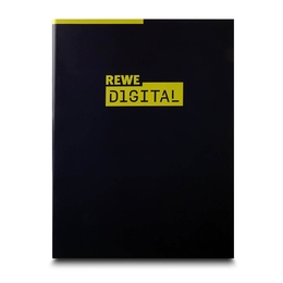 Mappe Rewe Digital - Lindner druckt hochwertige Präsentationsmappe