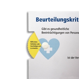 Drehscheibe 6er Teilung Gesundheitsfragen