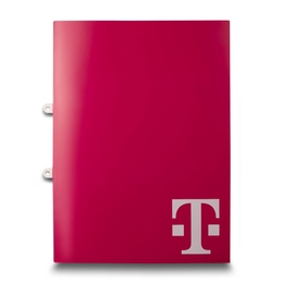 Außendienst-Mappe Telekom - Lindner druckt hochwertige Präsentationsmappe