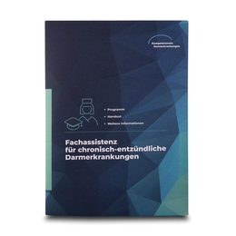 Fachassistenz-Mappe Darm - Lindner druckt hochwertige Präsentationsmappe