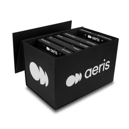 Präsentationsbox mit Musterbücher Stoffe