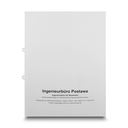 Mappe Ingenieurbüro - Lindner druckt hochwertige Präsentationsmappe