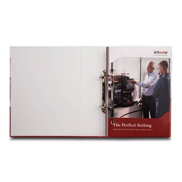 Präsentationsringbuch Kaffeemaschine dt engl