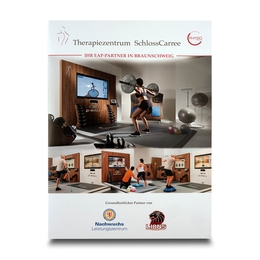 Therapiezentrum Mappen - Lindner druckt hochwertige Präsentationsmappe