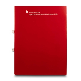 Mappe Sparkassenverband Rheinland-Pfalz - Lindner druckt hochwertige Präsentationsmappe