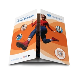 Endlosfaltkarte Physiotheraphie