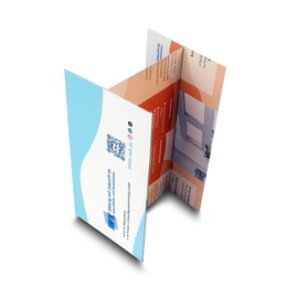 Endlosfaltkarte Physiotheraphie