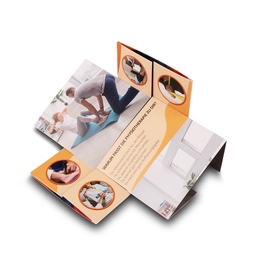 Endlosfaltkarte Physiotheraphie