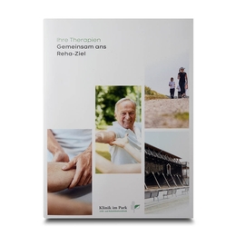 Deckelmappe Reha-Ziel - Lindner druckt hochwertige Präsentationsmappe