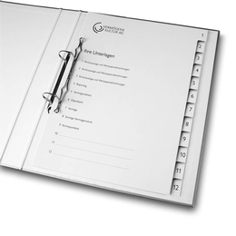 Register 12-fach  Vermögenserwaltung