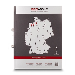 Mappe BAUGRUND - Lindner druckt hochwertige Präsentationsmappe