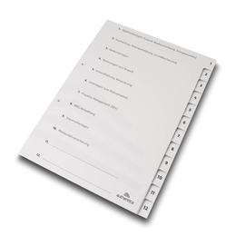 Register 12-fach Objektunterlagen