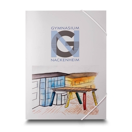Schülermappe Gymnasium - Lindner druckt hochwertige Präsentationsmappe