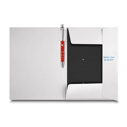 Werbemappe Herzlich Willkommen 