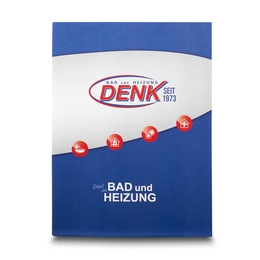 Mappe Bad und Heizung - Lindner druckt hochwertige Präsentationsmappe