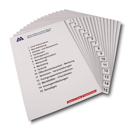 Register Unternehmerverband Metall - Drucksachen in Mainz bei Druckerei Lindner drucken lassen 