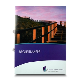 Mappe Palliativteam Oberhausen - Lindner druckt hochwertige Präsentationsmappe