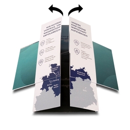 Endlosfaltkarte Wasserstoff Strategie