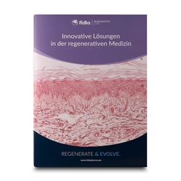Mappe regenerative Medizin Fidia Pharma - Lindner druckt hochwertige Präsentationsmappe