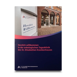 Mappen Onkologische Tagesklinik - Lindner druckt hochwertige Präsentationsmappe