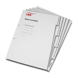 Register 05-fach Meine Immobilie - Drucksachen in Mainz bei Druckerei Lindner drucken lassen 