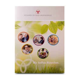 Eva Mappen-Unternehmensmappe - Lindner druckt hochwertige Präsentationsmappe