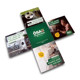 Sternfolder - Kreuzflyer ÖSA Versicherung