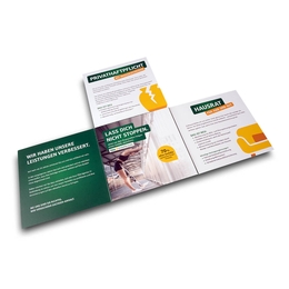 Sternfolder - Kreuzflyer ÖSA Versicherung