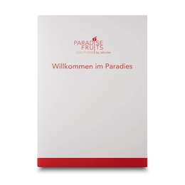 Mappe Fruchtprodukte - Lindner druckt hochwertige Präsentationsmappe