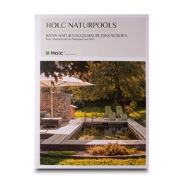 Auftragsmappe Holc Naturpools - Lindner druckt hochwertige Präsentationsmappe
