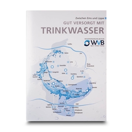 Broschürenmappe Wasserversorgung - Lindner druckt hochwertige Präsentationsmappe