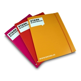 Juris-Sammelmappe mit Gummizug - Lindner druckt hochwertige Präsentationsmappe