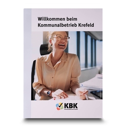 Willkommesmapp Kommunalbetrieb - Lindner druckt hochwertige Präsentationsmappe