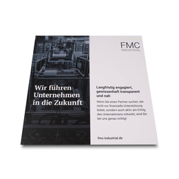 Endlosfaltkarte quadratisch Portfoliounternehmen