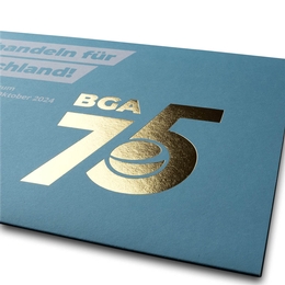 Direct Mailing Pop-Up BGA 75 Jahre
