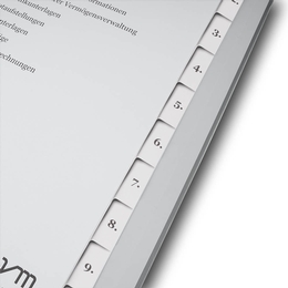 Register 10-fach Vermögensverwaltung