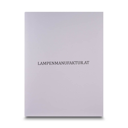 Mappe Lampenmanufaktur.at - Lindner druckt hochwertige Präsentationsmappe