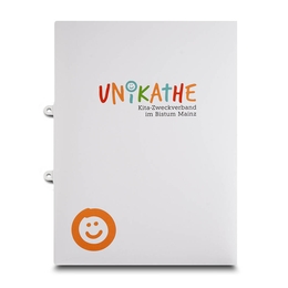 Mappe Unikathe Kita-Zweckverband - Lindner druckt hochwertige Präsentationsmappe