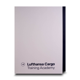 Deckelmappe Lufthansa Cargo AG - Lindner druckt hochwertige Präsentationsmappe