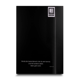 Mappe mit Magnetverschluss EDEKA - Lindner druckt hochwertige Präsentationsmappe