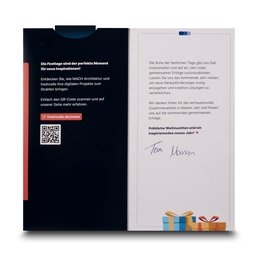 Weihnachtskarte Direct Mailing