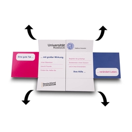 Endlosfaltkarte FREUNDE GESUCHT