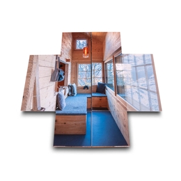 Endlosfaltkarte Architekten