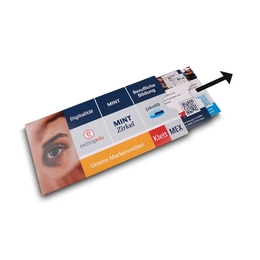 Direct Mailing Teleskopkarte Klett