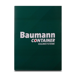 Mappe Container Raumsysteme - Angebotsmappe individuell bedrucken lassen