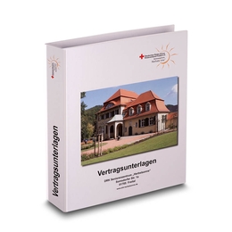 Ordner Vertragsunterlagen DRK SZ Herbstsonne - Ordnerproduktion im Hause Lindner
