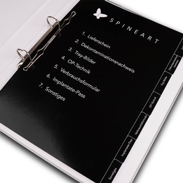 Register 07-fach A4 Medizintechnikunternehmen